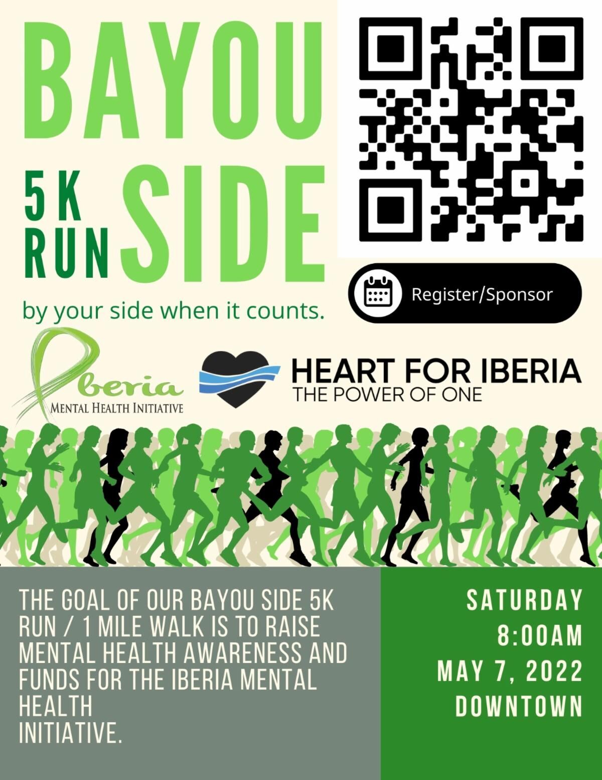 Bayou Side Run Poster